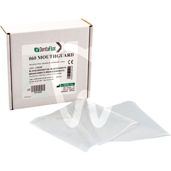 Planchas mouthguard 4mm. flex.c12 impresión y prótesis dentaflux