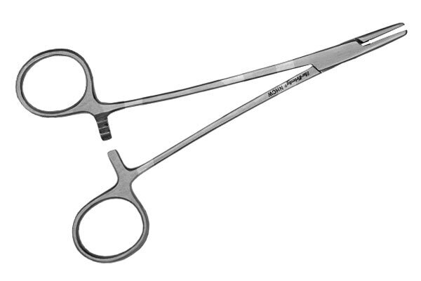 Porta-agujas crile-wood ranurado nhcw instrumental hu-friedy