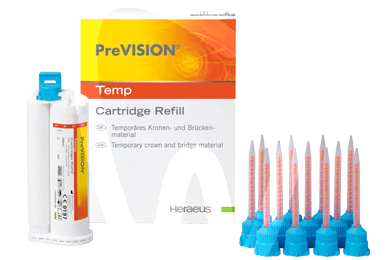 Prevision temp cartucho impresión y prótesis kulzer