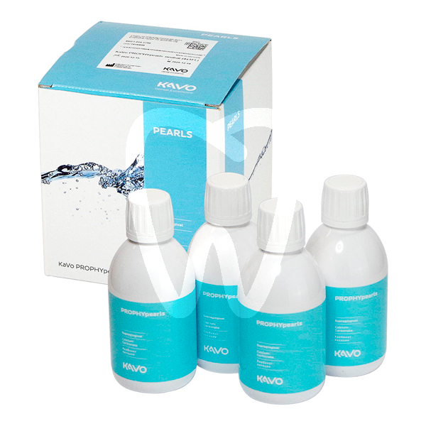 Prophypearls sabor neutro 4 frascos prevención y diagnóstico kavo