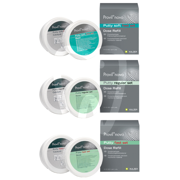 Provil novo putty impresión y prótesis kulzer
