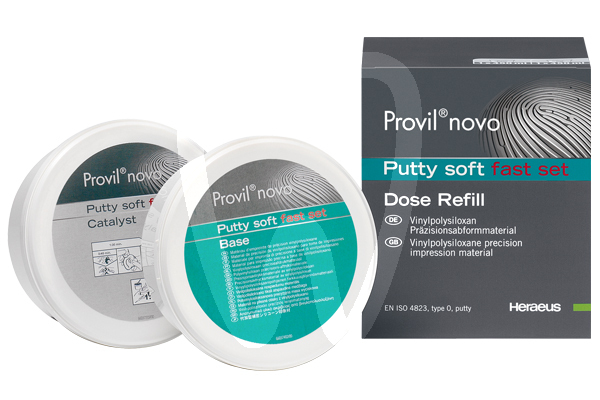 Provil novo putty soft fast impresión y prótesis kulzer