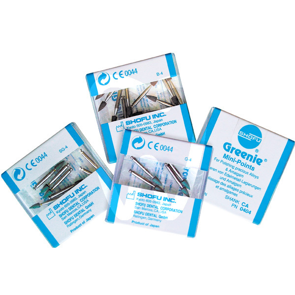 Pulidores amalgama shofu reconstrucción shofu