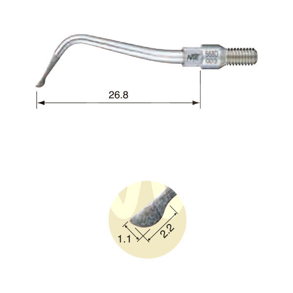 Punta subsonica/neumatica s68d profilaxis nsk