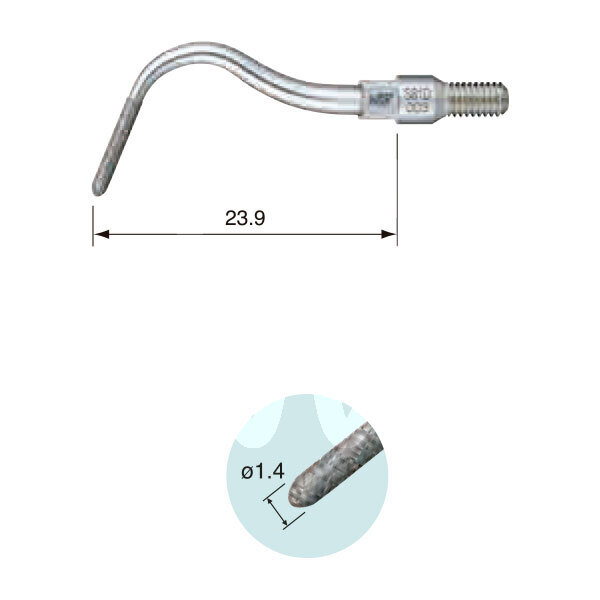 Punta subsonica/neumatica s81d profilaxis nsk