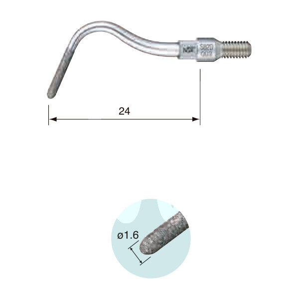 Punta subsonica/neumatica s82d profilaxis nsk