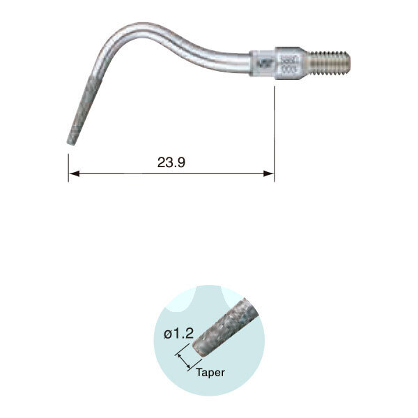 Punta subsonica/neumatica s86d profilaxis nsk