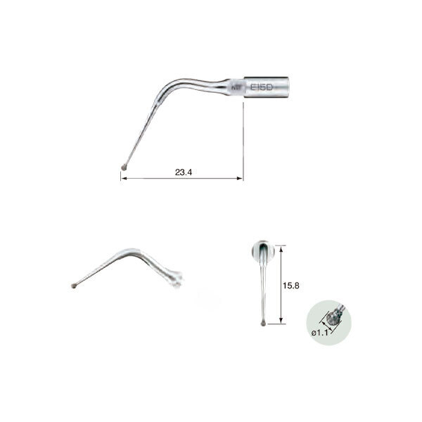 Punta ultrasonidos e15d profilaxis nsk