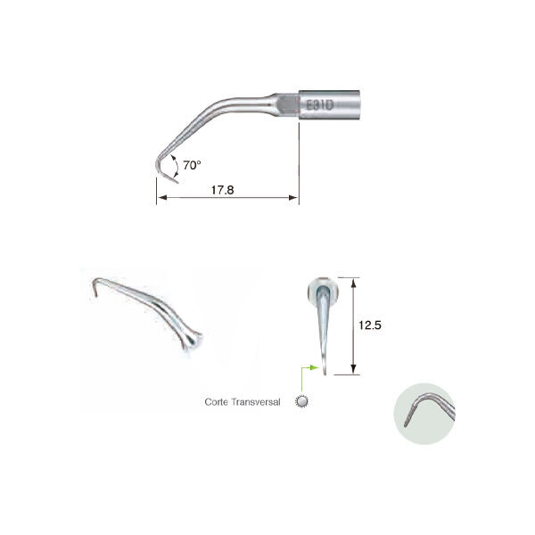 Punta ultrasonidos e31d profilaxis nsk