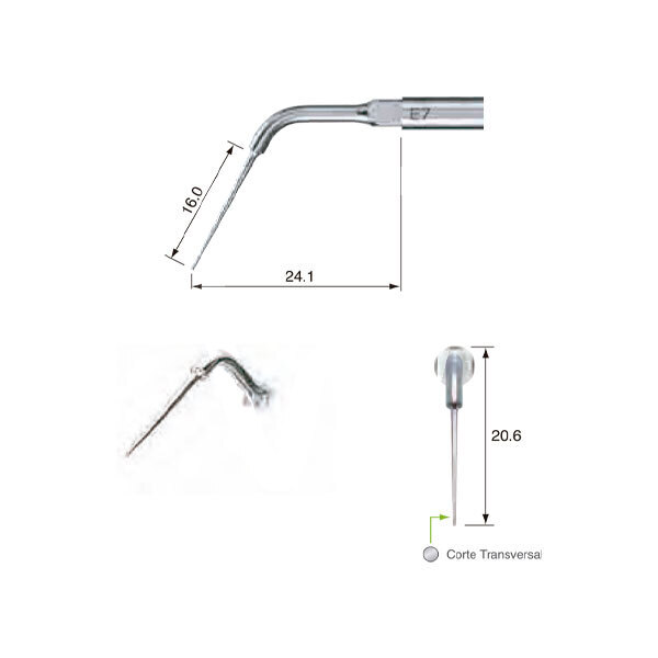 Punta ultrasonidos e7 profilaxis nsk