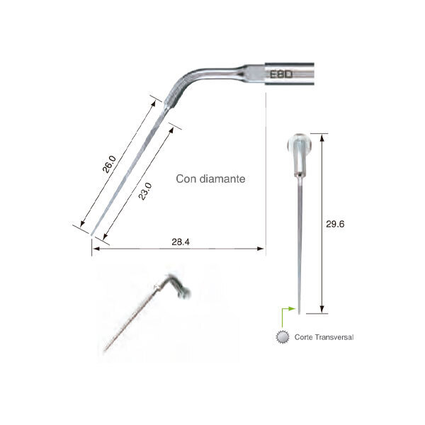 Punta ultrasonidos e8d profilaxis nsk