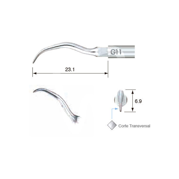 Punta ultrasonidos g11 profilaxis nsk