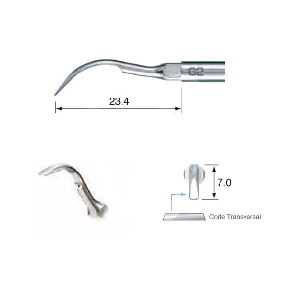 Punta ultrasonidos g2 profilaxis nsk