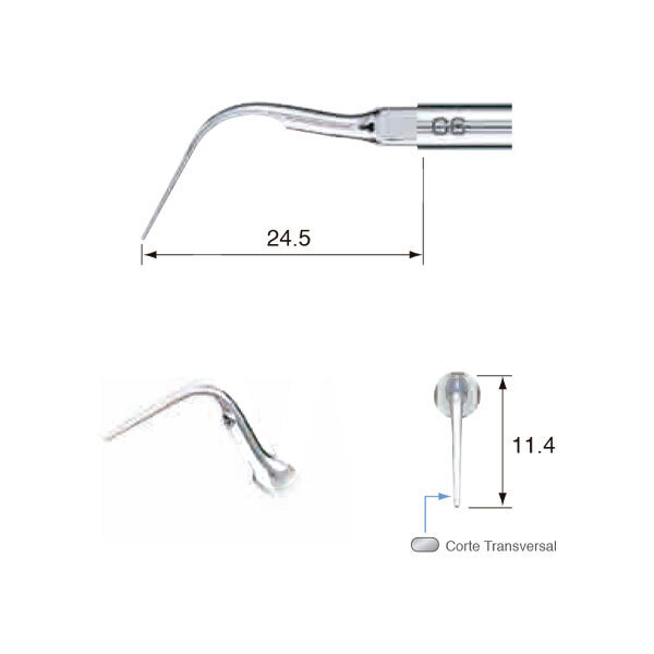 Punta ultrasonidos g6-e profilaxis nsk