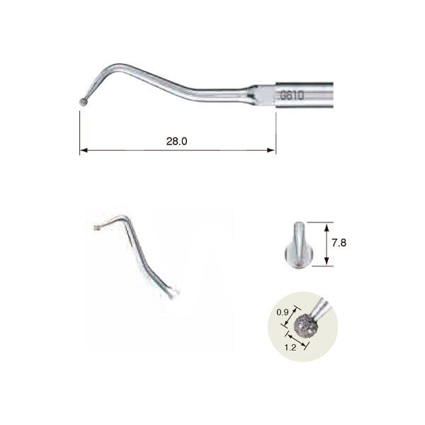 Punta ultrasonidos g61d profilaxis nsk