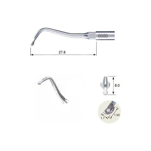 Punta ultrasonidos g68d profilaxis nsk