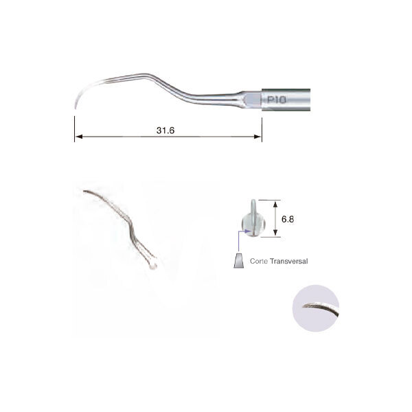 Punta ultrasonidos p10 profilaxis nsk