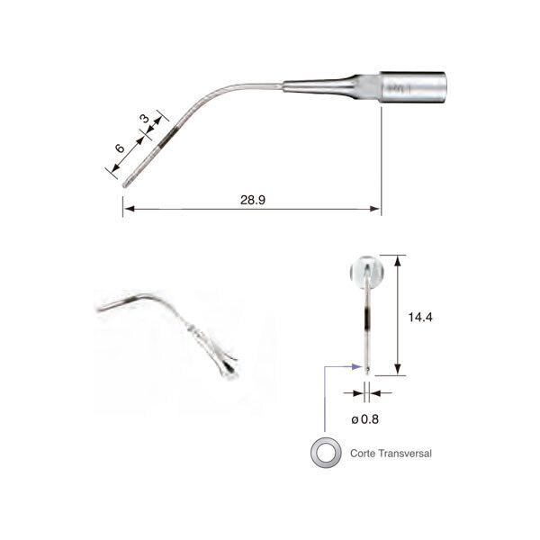 Punta ultrasonidos p41 profilaxis nsk