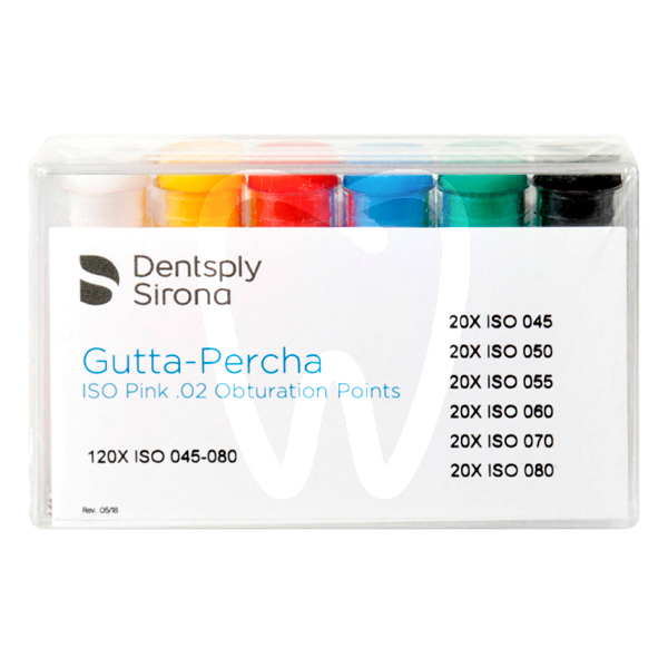 Puntas de guttapercha iso nº 10-120 maillefer endodoncia dentsply maillefer