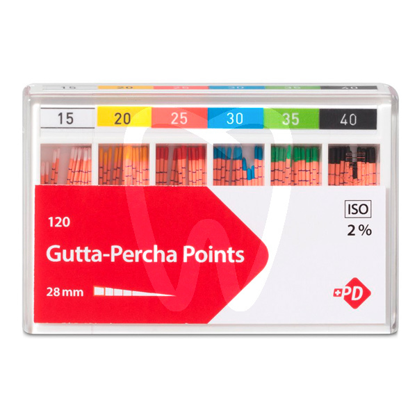 Puntas de guttapercha p.d. endodoncia p.d.