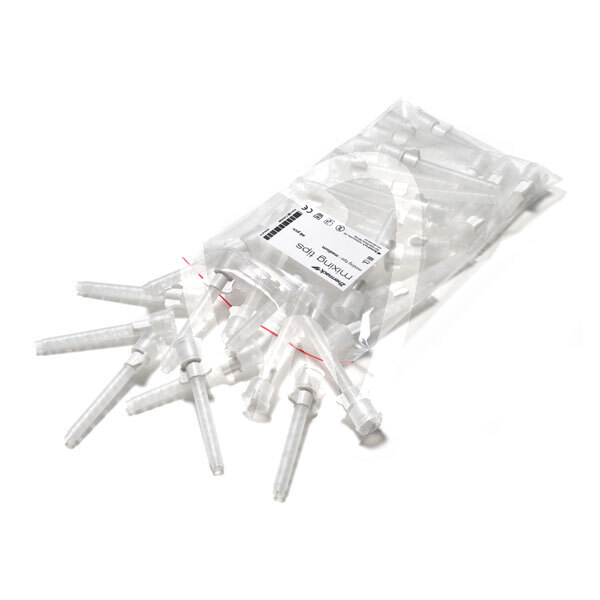 Puntas de mezcla blancas desechables zhermack