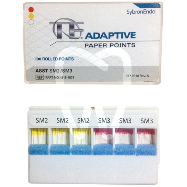Puntas papel tf adaptiv endodoncia kerr