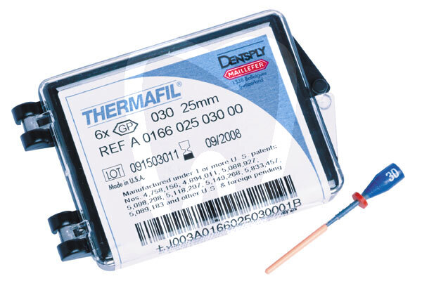 Puntas thermafil nº 20-80 6 unidades endodoncia dentsply maillefer