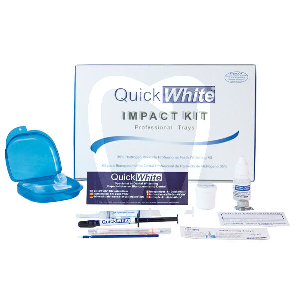 Quick white impact kit 35% prevención y diagnóstico quick white