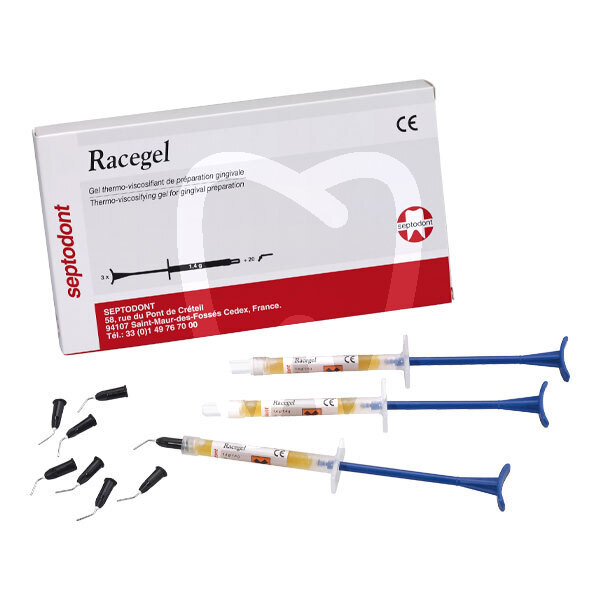 Racegel impresión y prótesis septodont