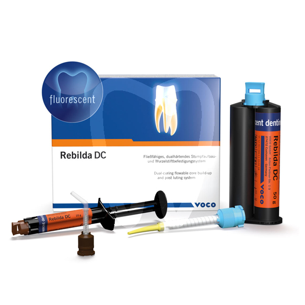 Rebilda dc fluorescente dentina cartucho cementos voco