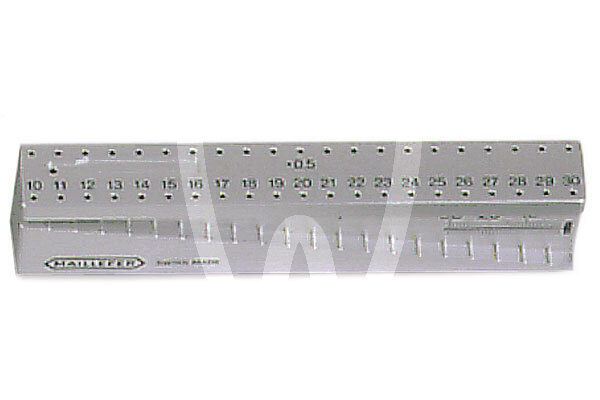 Regla endo-m-block endodoncia dentsply maillefer
