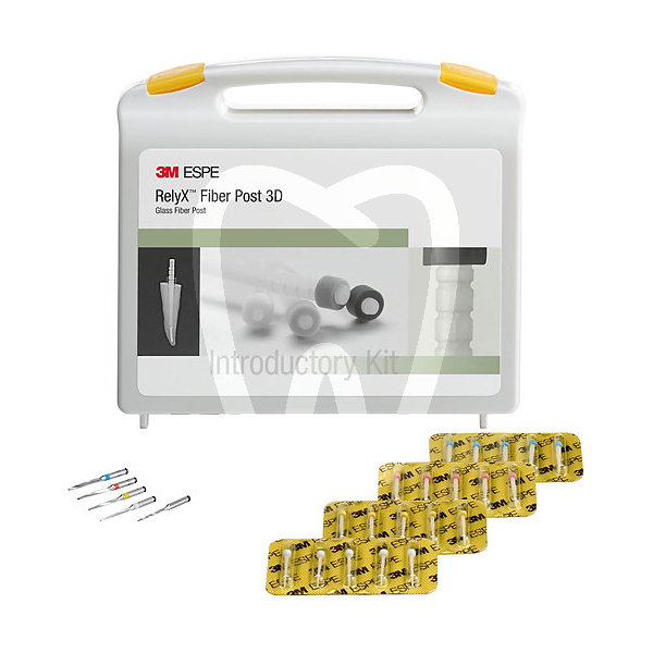 Relyx fiber post 3d intro kit -56957- reconstrucción solventum (3m)