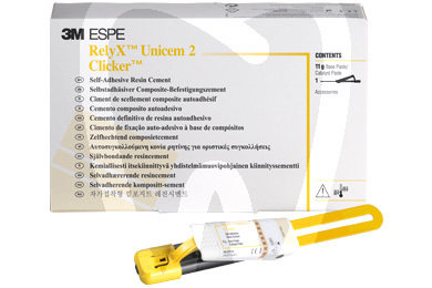 Relyx unicem 2 clicker cementos solventum (3m)
