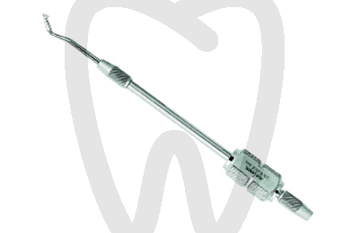 Removedor coronas con 3 puntas instrumental asa dental