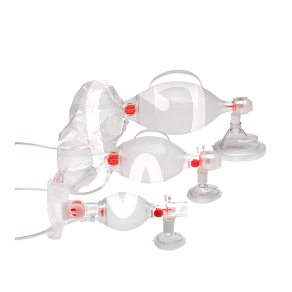 Resucitador manual/ambu aparatos emergencias y rcp oxigen salud