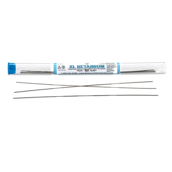 Retainium xl alambres sin niquel retenedores linguales reliance orthodontic