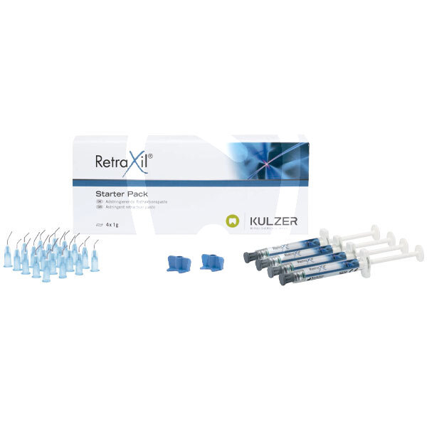 Retraxil pasta de retención gingival starter pack impresión y prótesis kulzer