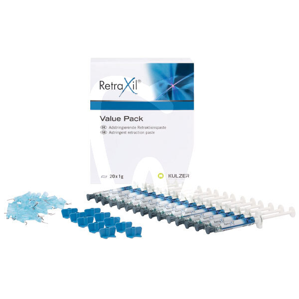 Retraxil pasta de retención gingival value pack impresión y prótesis kulzer