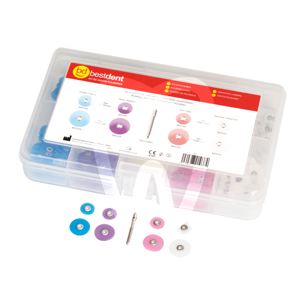 Set discos pulido bestdent 10/14mm reconstrucción bestdent