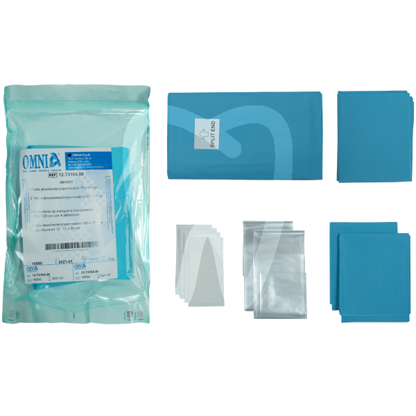 Set esteril denset desechables omnia