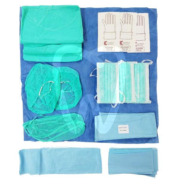 Set esteril implante covid 19 cardiva