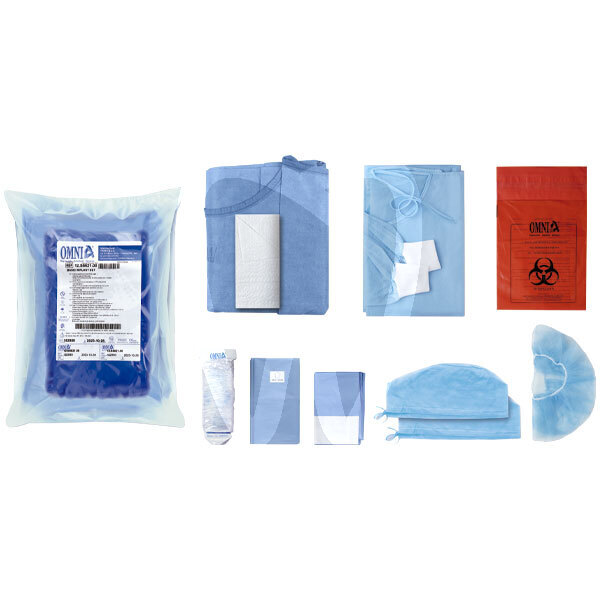 Set esteril implantes básico covid 19 omnia