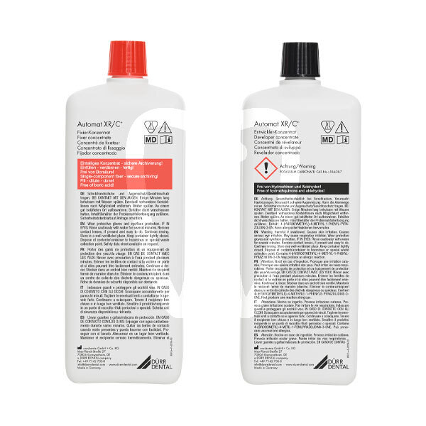 Set quimico automat xr 24/c+ prevención y diagnóstico dürr