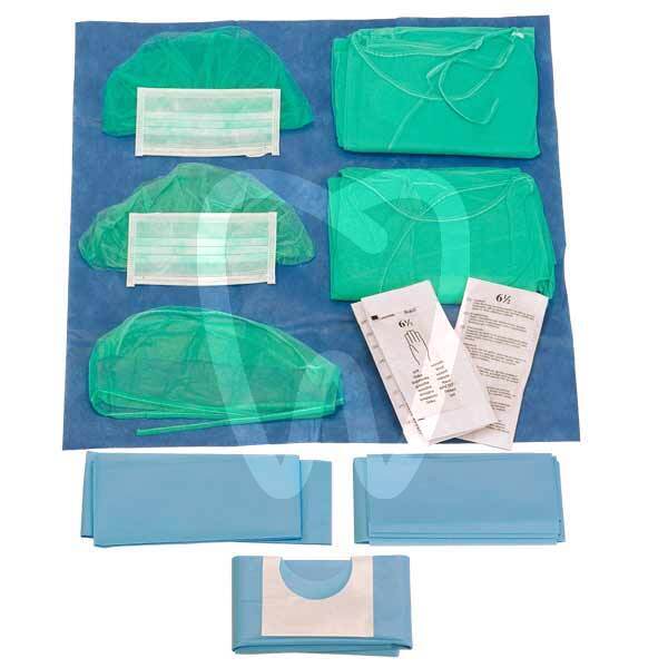 Sets cirugia estériles desechables cardiva