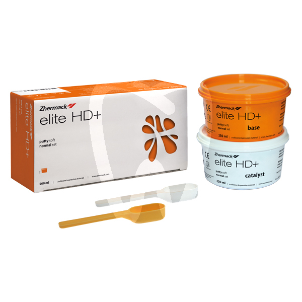 Silicona elite hd+ putty soft 500ml. impresión y prótesis zhermack