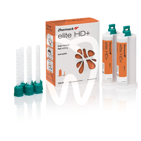 Silicona elite hd+ tray material heavy fast impresión y prótesis zhermack