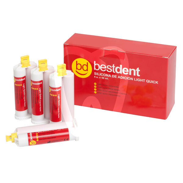 Silicona light fast impresión y prótesis bestdent