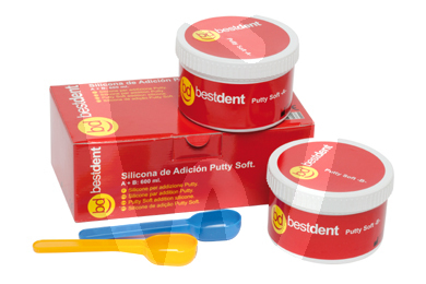 Silicona putty impresión y prótesis bestdent