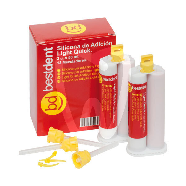 Slilicona fluida bestdent impresión y prótesis bestdent