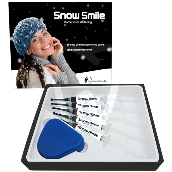 Snow smile home blanqueamiento prevención y diagnóstico laboratorios clarben